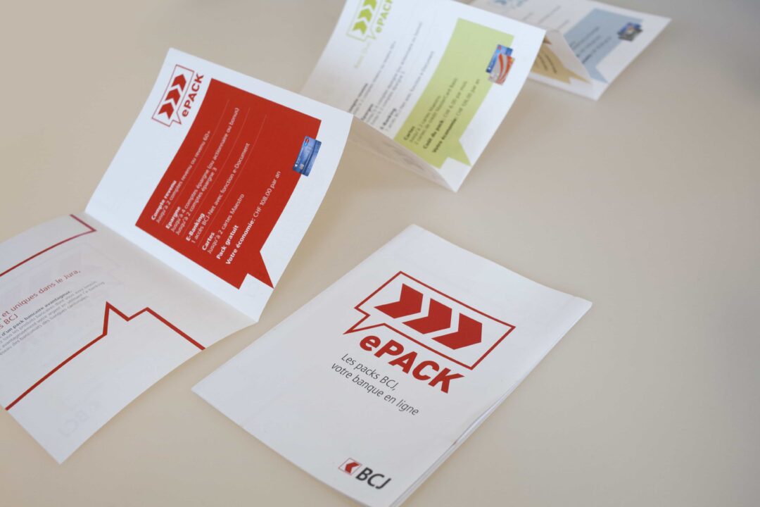 Exemple de quelques brochure ePack de la BCJ.