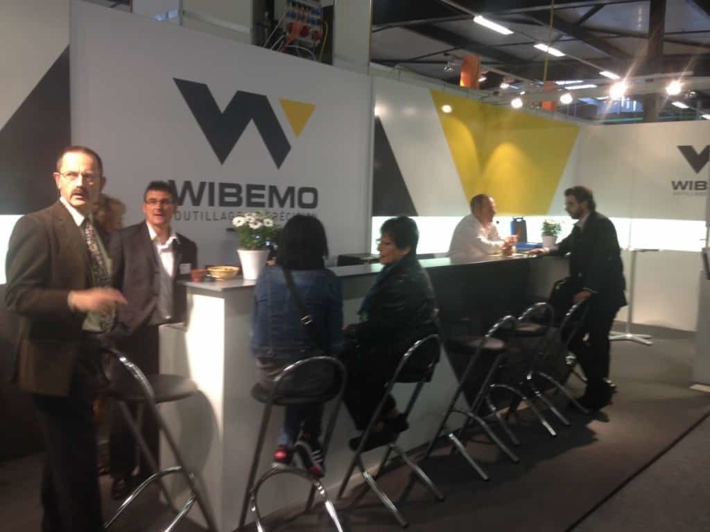 SIAMS 2014, stand de l'entreprise Wibemo.
