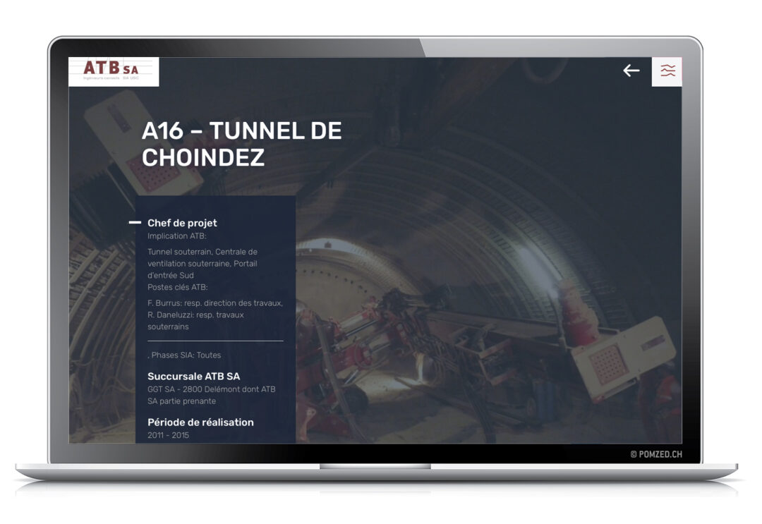 Article concernant la construction du tunnel de Choindez.