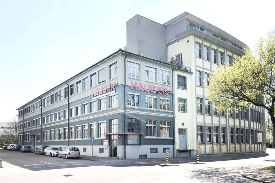 Bâtiment Hauser où se trouve l'agence Pomzed à Bienne.