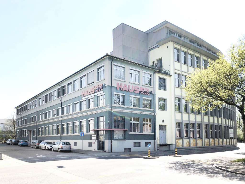 Bâtiment Hauser où se trouve l'agence Pomzed à Bienne.