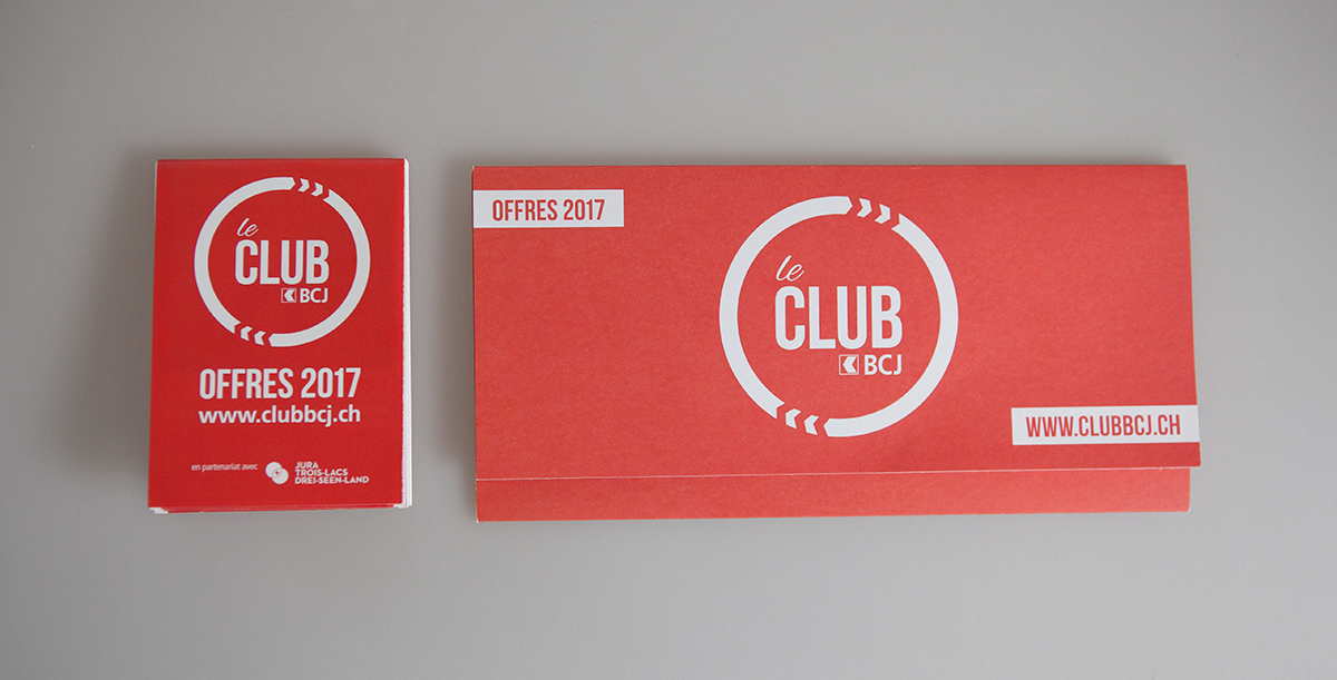 Carnet d'offre et bloc-notes du club BCJ.