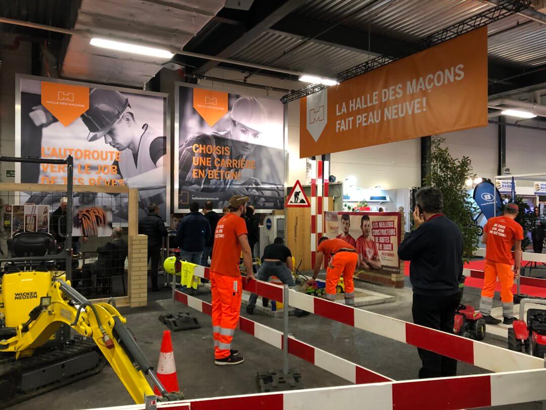 La Halle des maçons à Moutier Expo