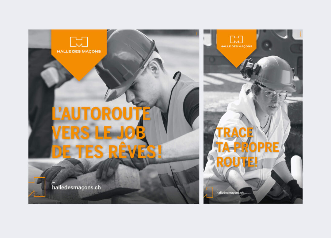 Slogans dédiés aux constructeurs de voies de communication